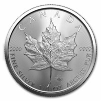 Silver Canadian Maple Leaf Coin 2023 - 1 oz